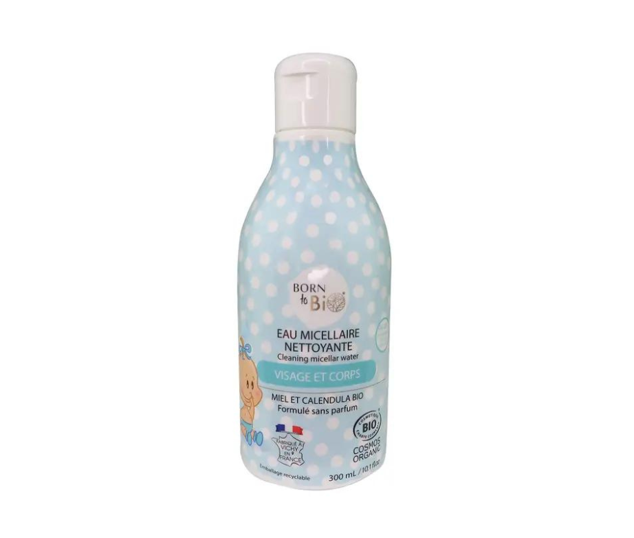 Baby micellar cleansing water for face and body