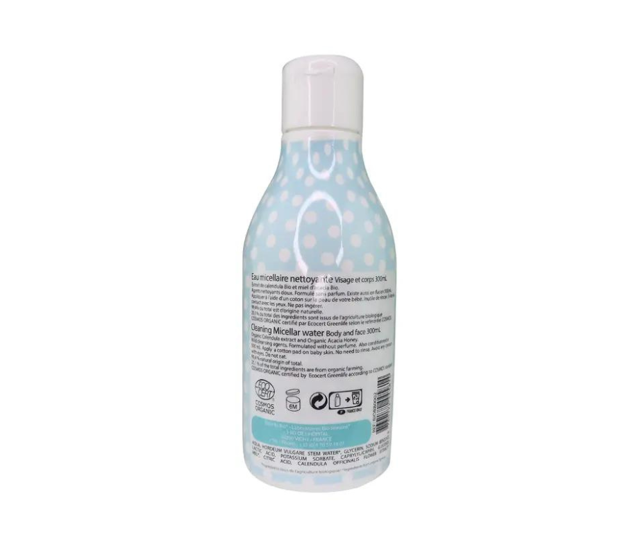 Baby micellar cleansing water for face and body
